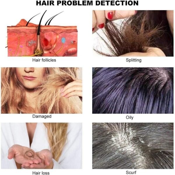 جهاز تحليل البشرة والشعر الاحترافي - الصورة 3