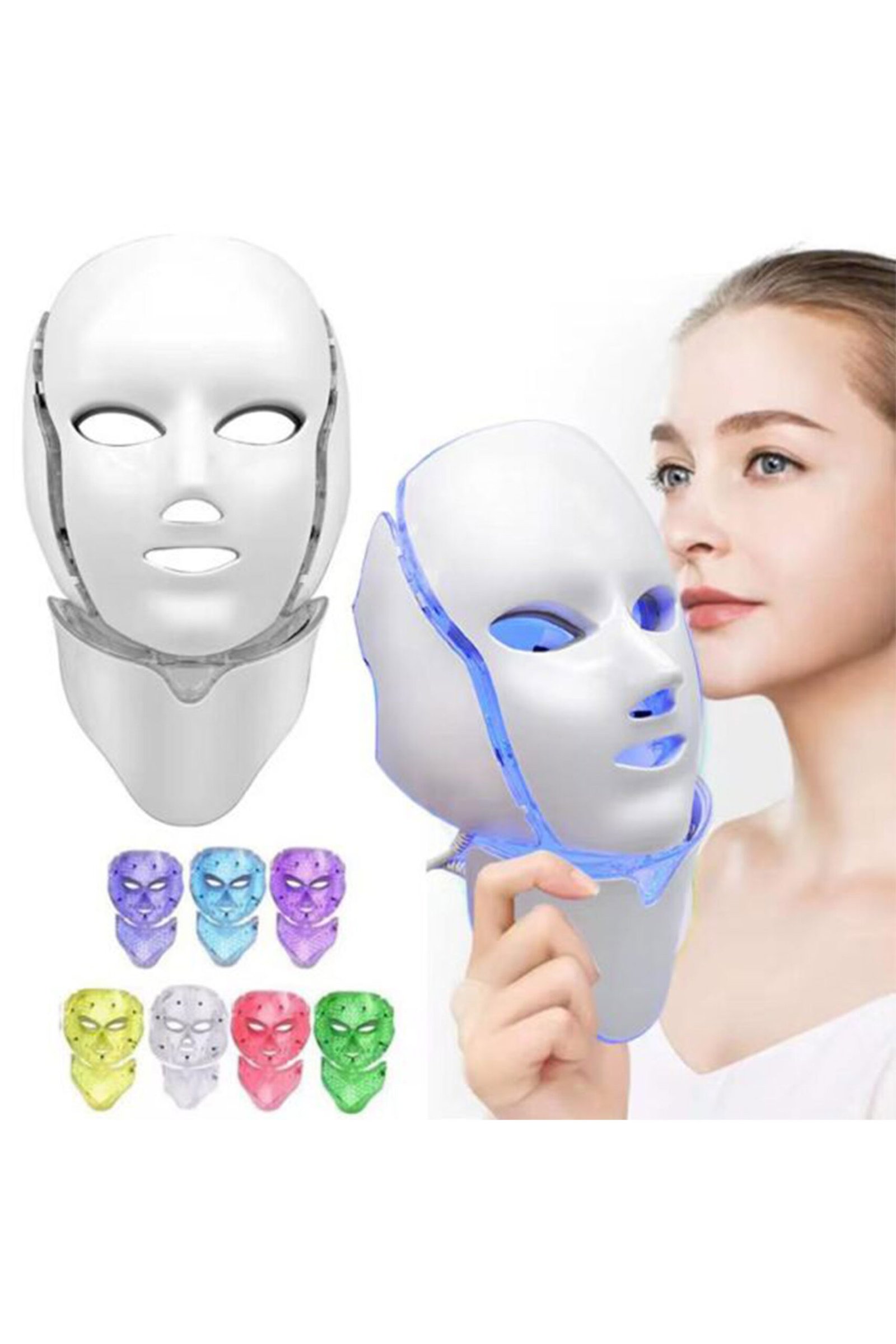 قناع العلاج الضوئي للبشرة لتجديد النضارة وشد الجلد