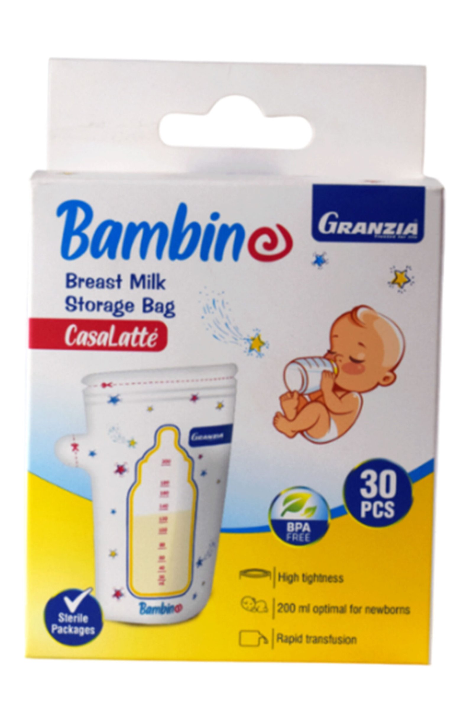 أكياس حفظ حليب الام - جرانزيا