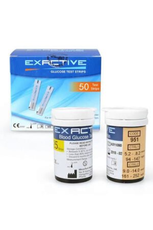 شرايط قياس سكر اكزاكتف ٥٠ شريط