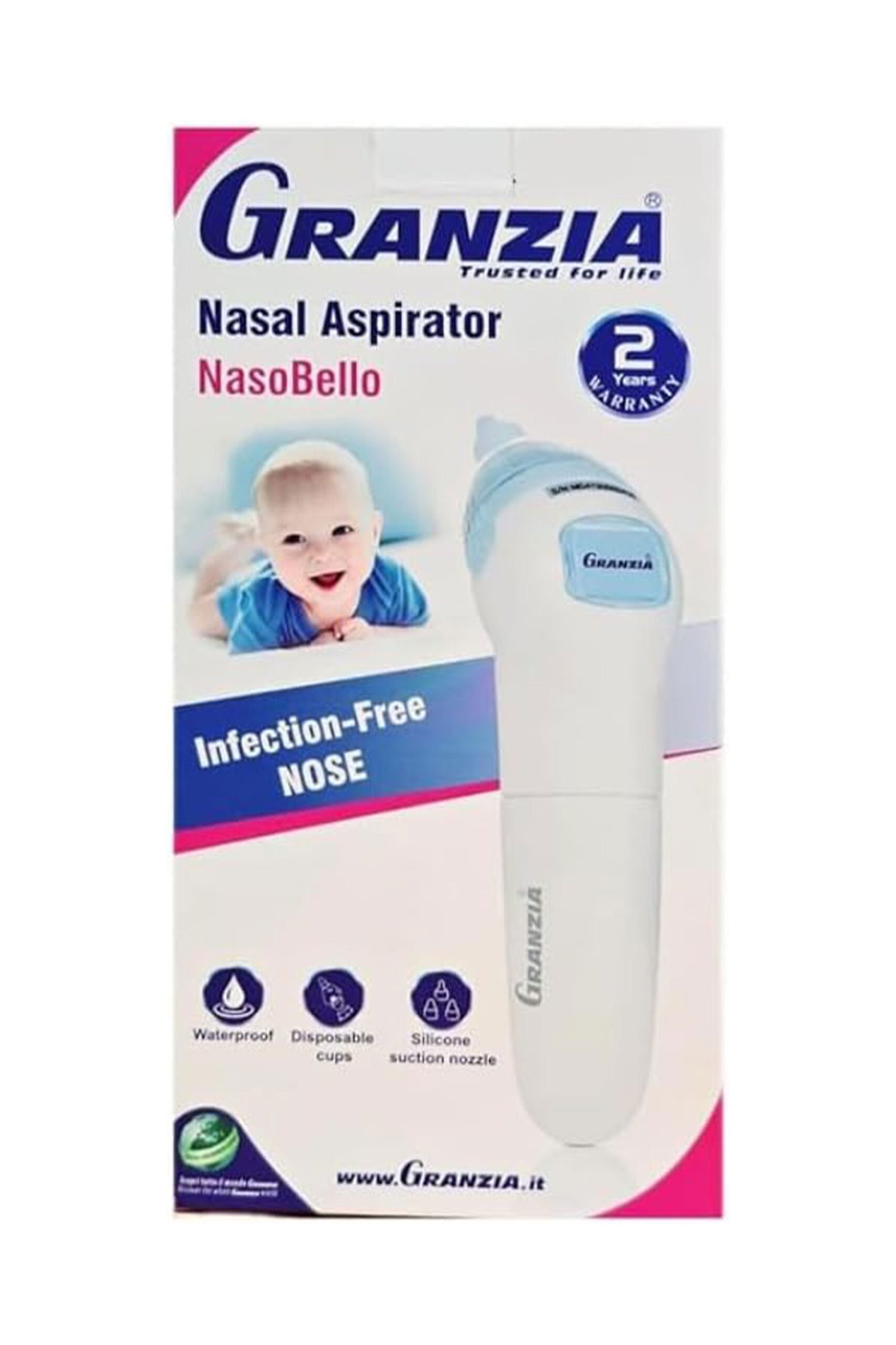 NasoBello - شفاط الأنف الكهربائي للأطفال جرانزيا