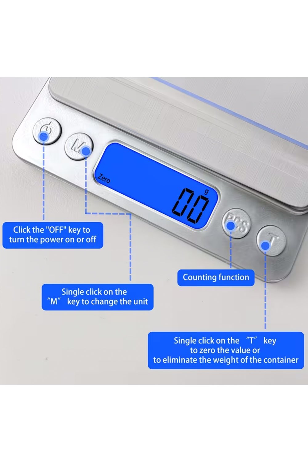 ميزان مختبر رقمي - الصورة 4