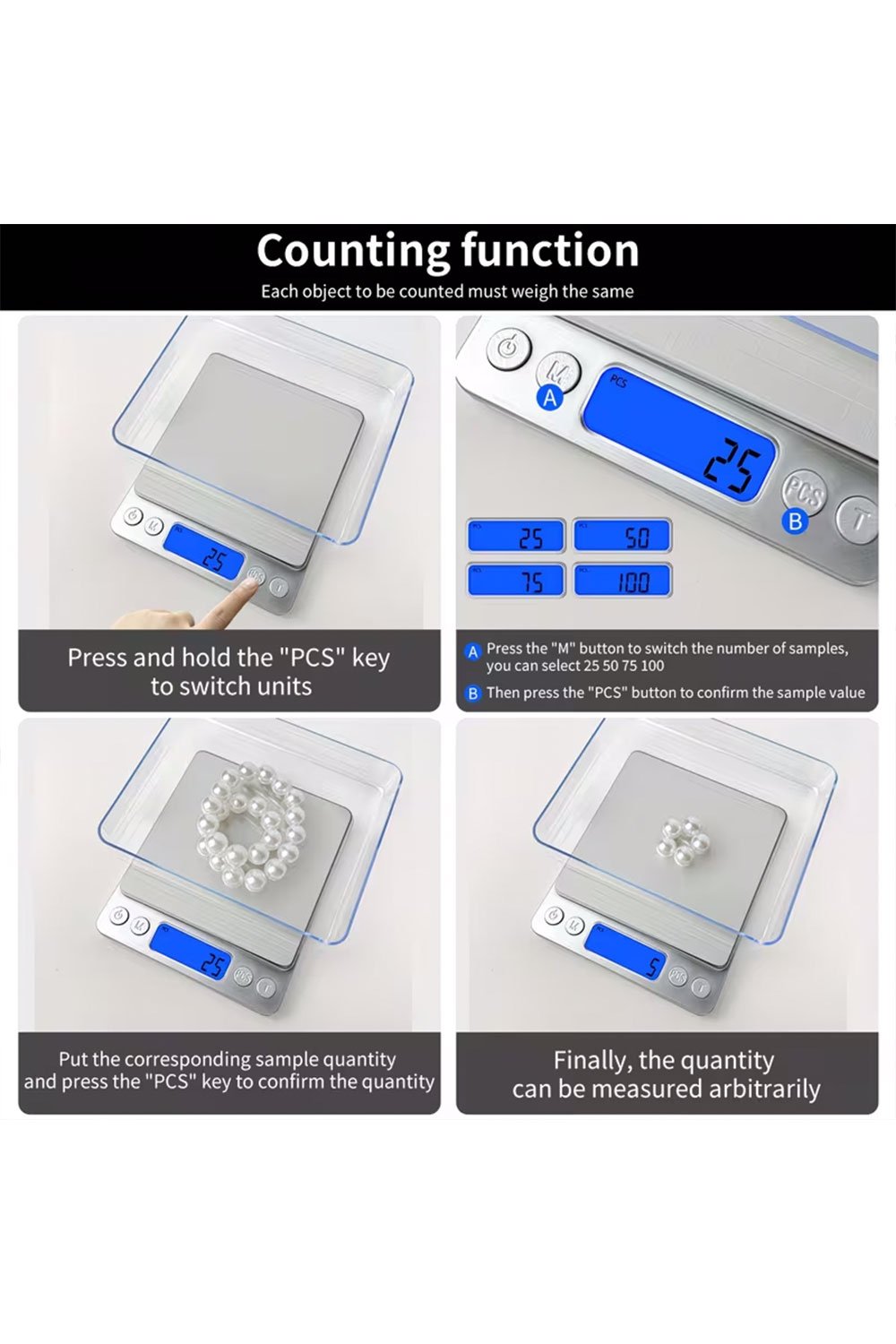 ميزان مختبر رقمي - الصورة 2