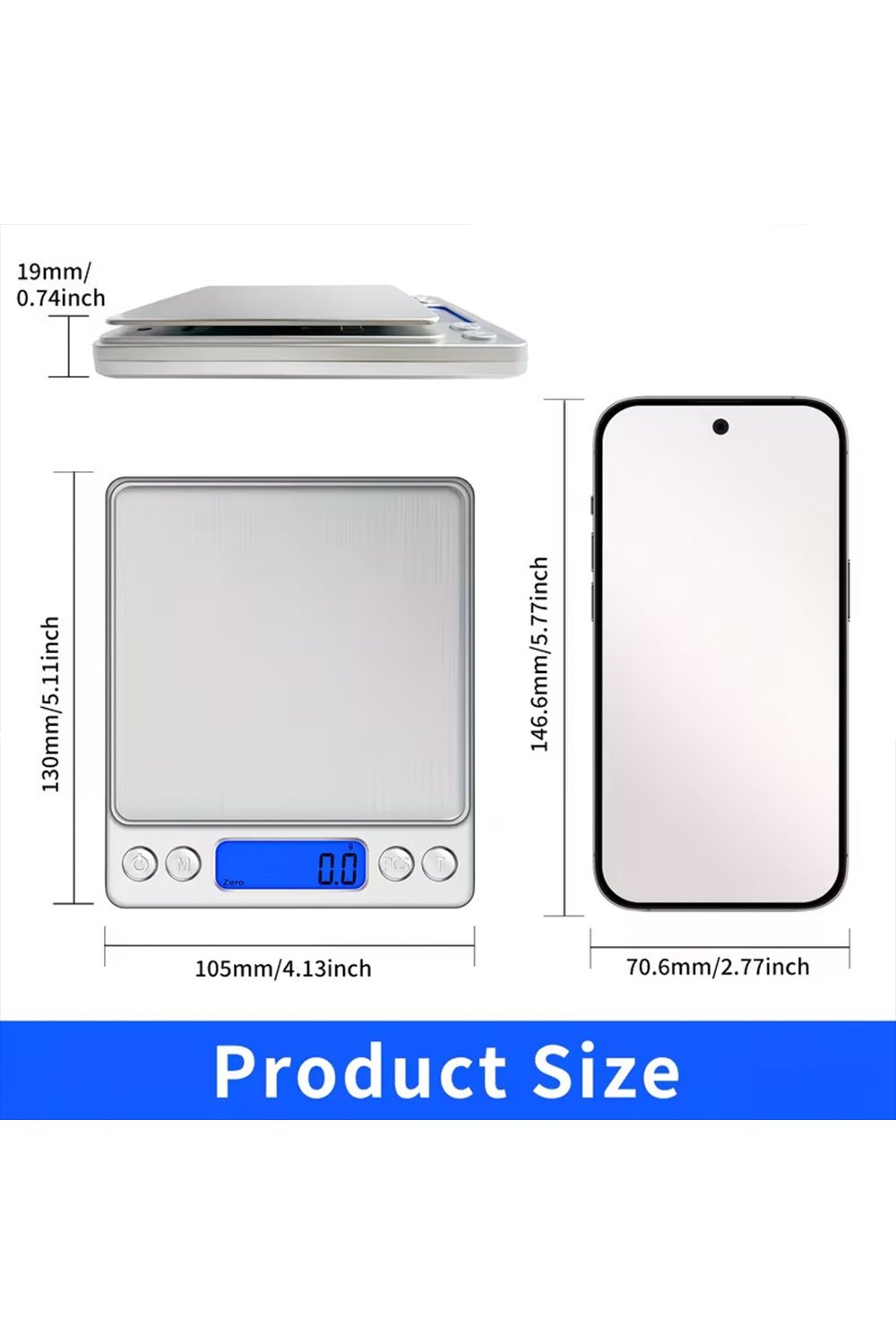 ميزان مختبر رقمي