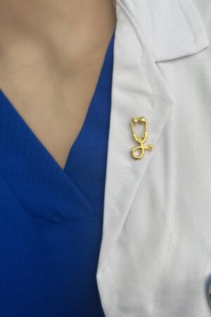 Doctor Gold Pins
