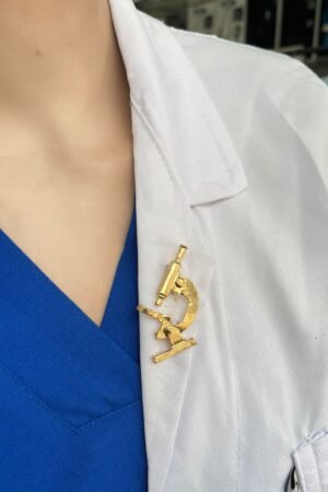 Gold Microscope Pins