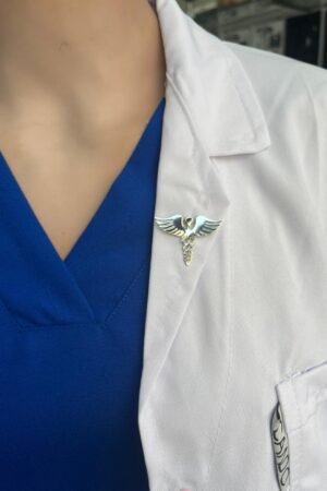 Medical Icon Silver Pins