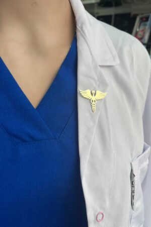 Medical Icon Gold Pins