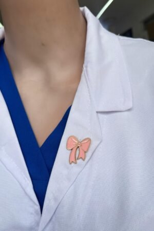 Orange Bow Pins